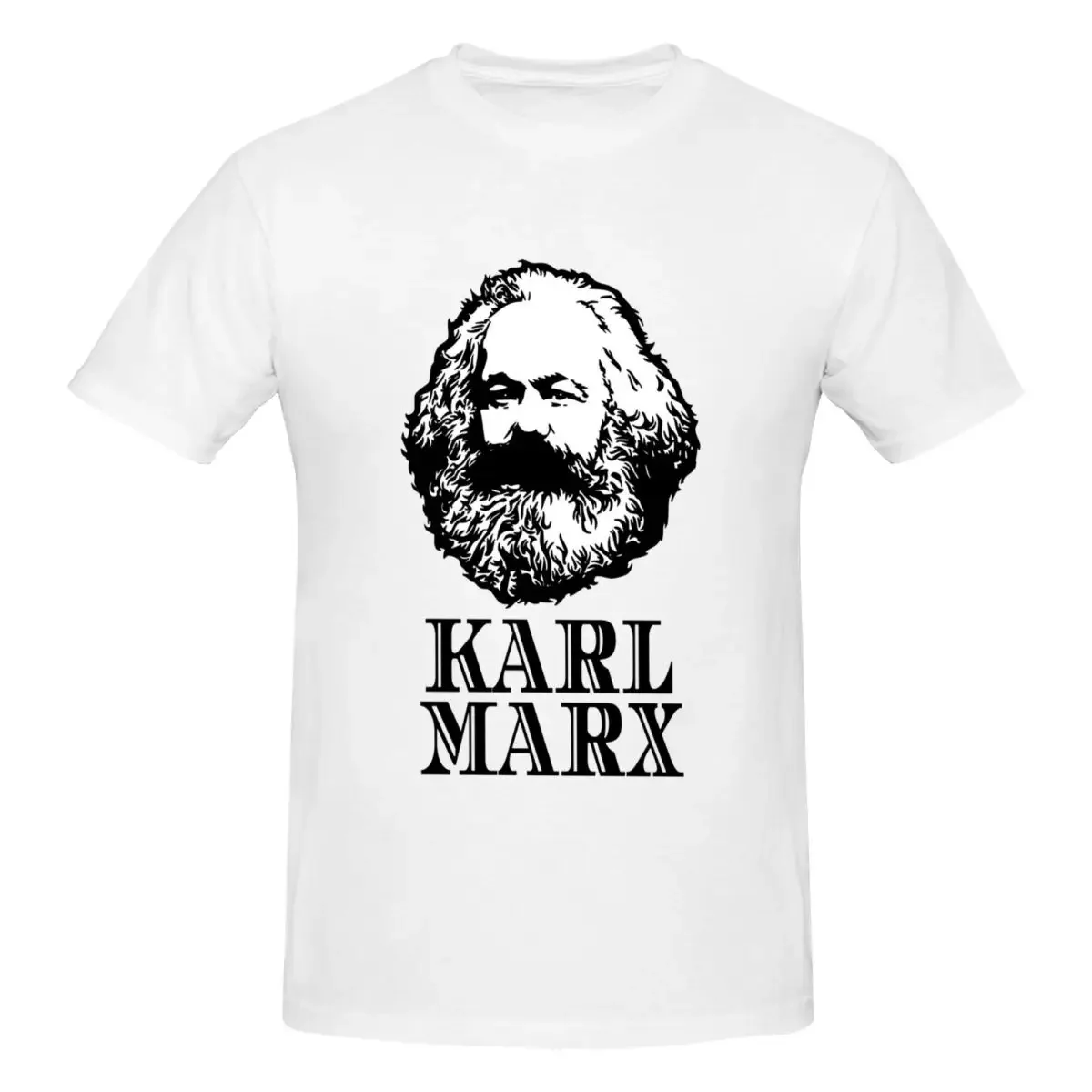

Karl-Marx 100% Cotton T-shirt Men Classic T Shirts Men Round Neck Short Sleeve S-6XL