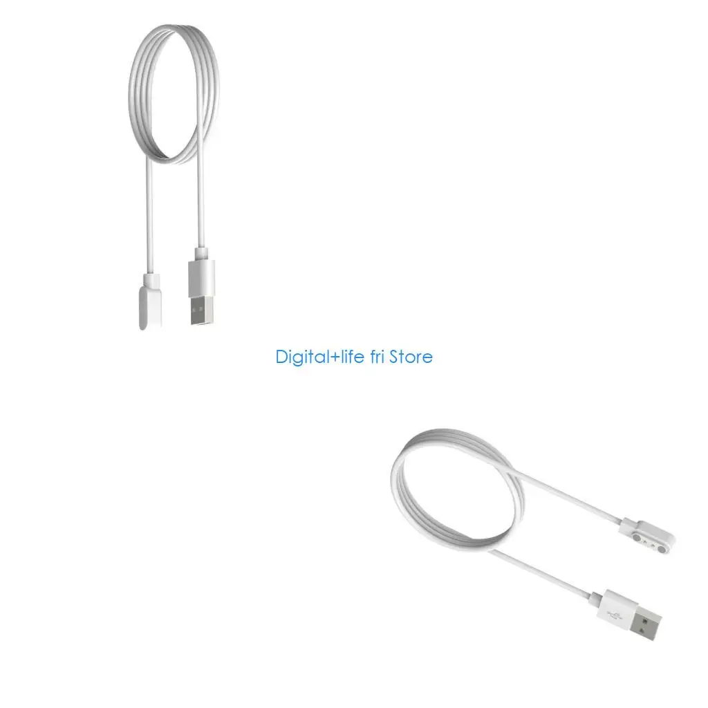 E06D Smartwatches USB Charging Cable Charges for Colmi C81 Watch Power Cable