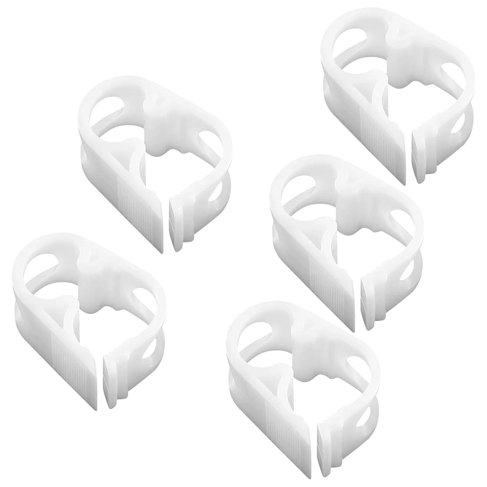 

Набор из 5 пластиковых зажимов для трубок и шлангов для регулировки подачи воды, наполнения бутылок и садового полива