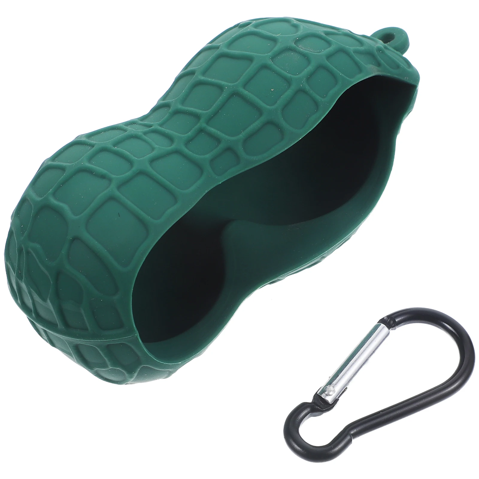 

Golf Ball 2 Balls White Peanut Shaped Professional Golfs Ball Sleeve Silicone Cover Random Clip Golfs Accessories Training