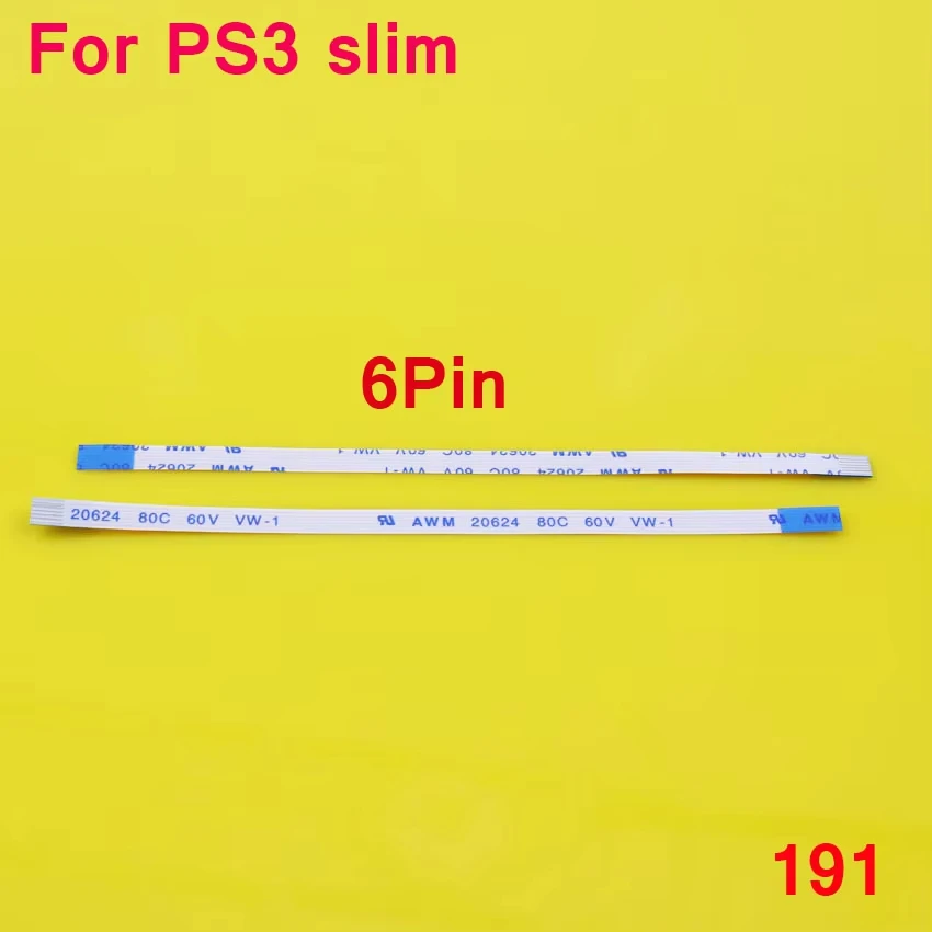 100PCS 6pin 8pin 10pin 12pin 14pin Power Reset Switch Ribbon Flex Cable For PS2 for PS4 PS3 slim Wiiu pad 12P 8P 10P 14P 7pin 6p