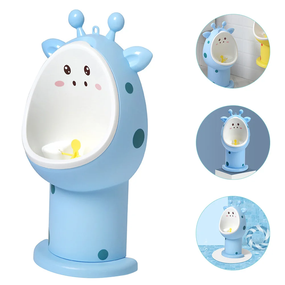 

Portable Kids Urinal Boy Potty Training Toddler Boys Safe Durable Split Design Anti Splash Pinwheel Habit Formation