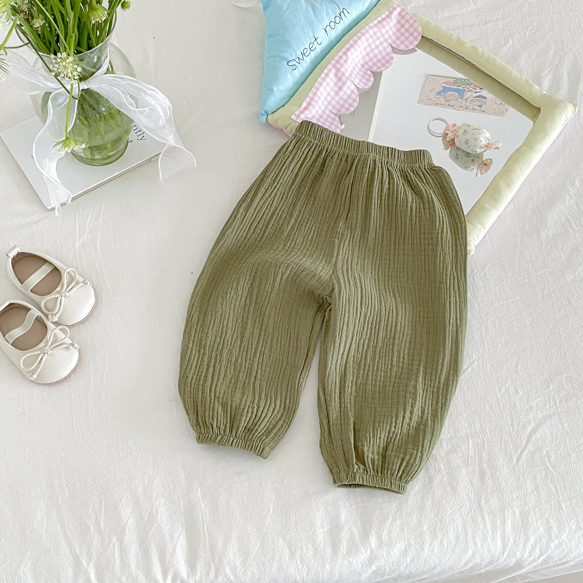 กางเกงผ้าลินินผ้าฝ้ายแท้สำหรับ - Linen Fabric Natural บทวิจารณ์และราคา