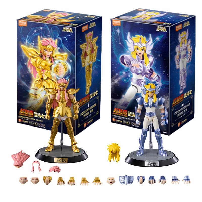 

Blokees Saint Seiya Фигурка Стрелец Телец Водолей Cygnus Сборная фигурка Скорпион Milo Aiolia Аниме Модель Куклы Игрушки