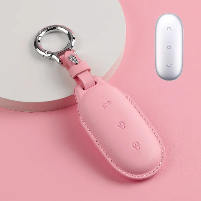 

Car Key Case Cover for Lixiang LEADING IDEAL L7 L8 L9 2023 Li Auto Smart Remote Holder Keychain Bag Protection Shell Accessories