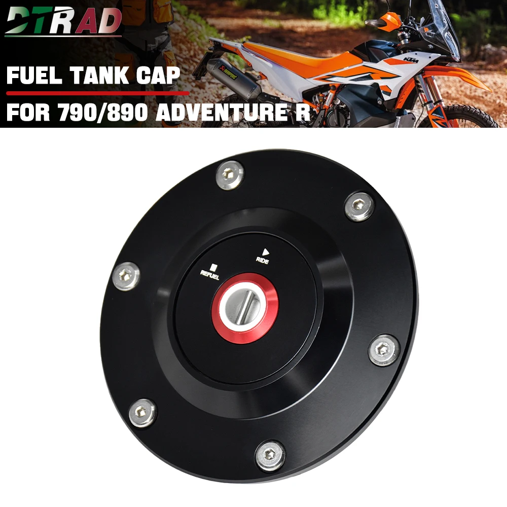 For KT 790 890 Adventure R DUKE 690/R SUPER DUKE 990 Accessories Motorcycle New CNC Fuel Tank Cap With Key Gas Oil Airbox Cover