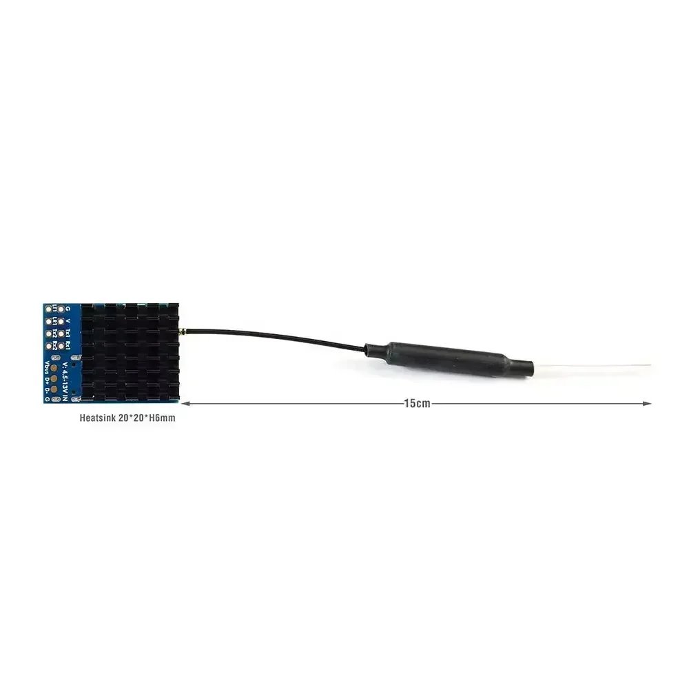 TopEsMATEK MATEKSYS MR24-30-TX 2.4GHz TX Module Kit With 30dBm RF Power MLRS MAVLINK 2.4G LoRa For RC FPV Long Range Drones