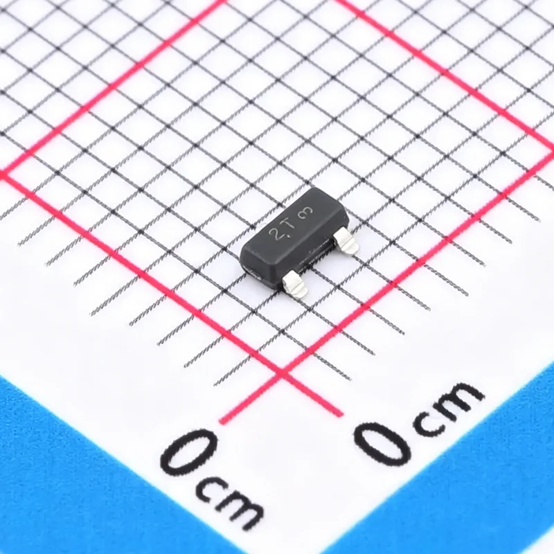 100PCS/LOT MMBT4403LT1G 2T Bipolar (BJT) Transistor PNP 40 V 600 mA 200MHz 300 mW Surface Mount SOT-23-3 (TO-236)
