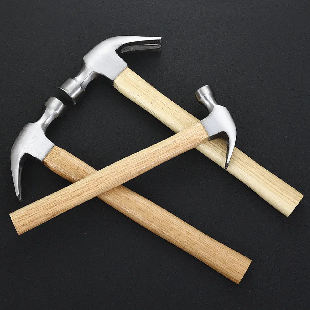 High Grade Wooden Hammer Handle Replacement Natural Material Smooth Surface Ergonomic Design Quick Install for Hammer Repair
