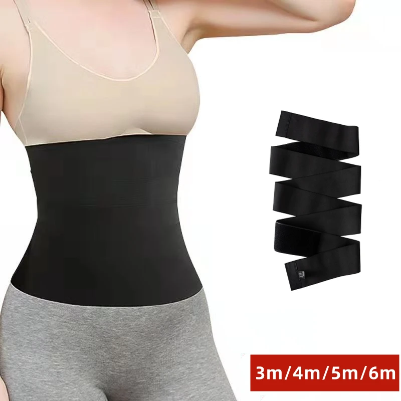 Waist Trainer Shaperwear Belt Elastic Women Slimming Tummy Wrap Resistance Bands Cincher Body Shaper Fajas Control Strap