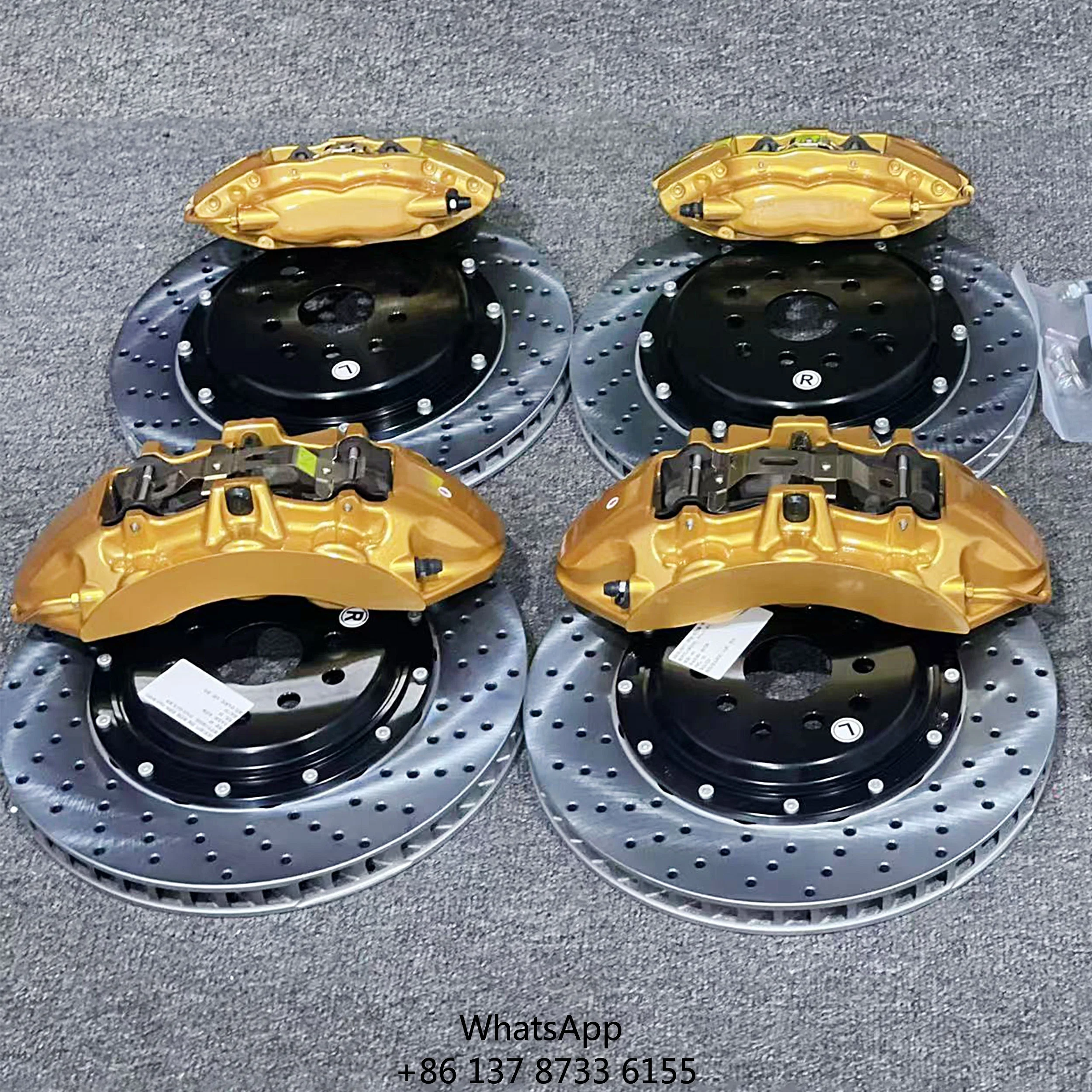 In Stock Customized Floating Brake Rotor Set For BMW E46 2001