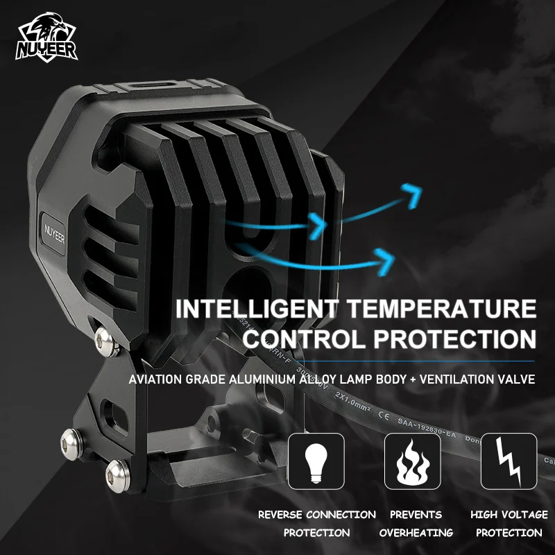 New Design 50W 9-80V Led Heavy Duty Work Light Led Headlight For Truck Mining