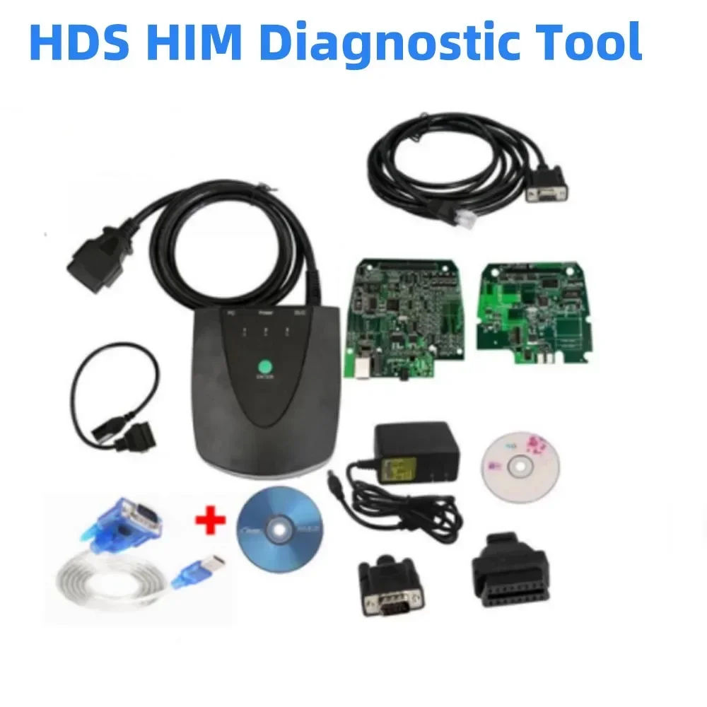 

Newest V3.104.24 HDS HIM For Honda Diagnostic System Tool For Honda Interface Module+ RS232 OBD2 Scanner with HDS J2534 Cable