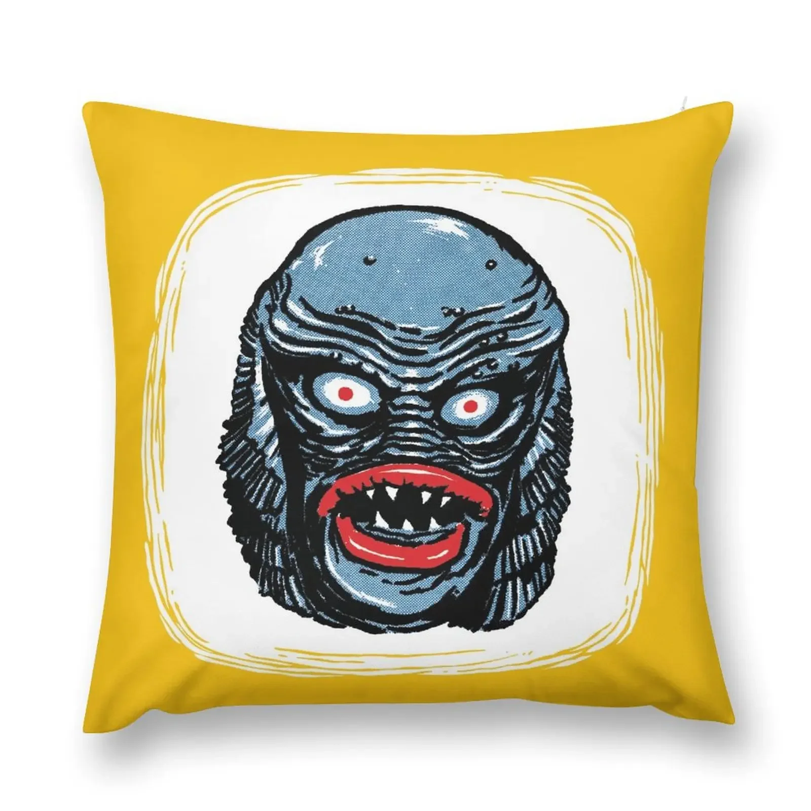 

CREATURE from the BLACK LAGOON Throw Pillow Pillow Cases Decorative Pillows Aesthetic Cushions Home Decor pillow