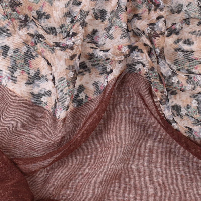Autumn and Winter New Vintage Balinese Small Flower Scarf Shawl Long Classic Popular Print Scarf