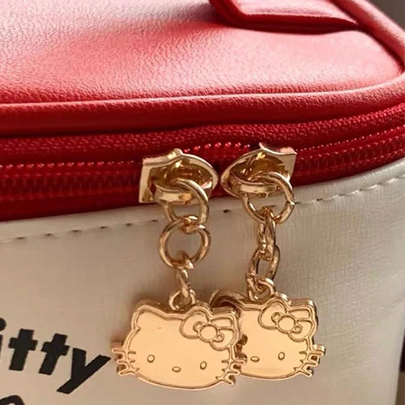 Sanrio-Paquete de reparación de cremalleras de Hello Kitty, morral de repuesto de Metal, con dientes deslizantes, herramienta de sastre, 10 piezas