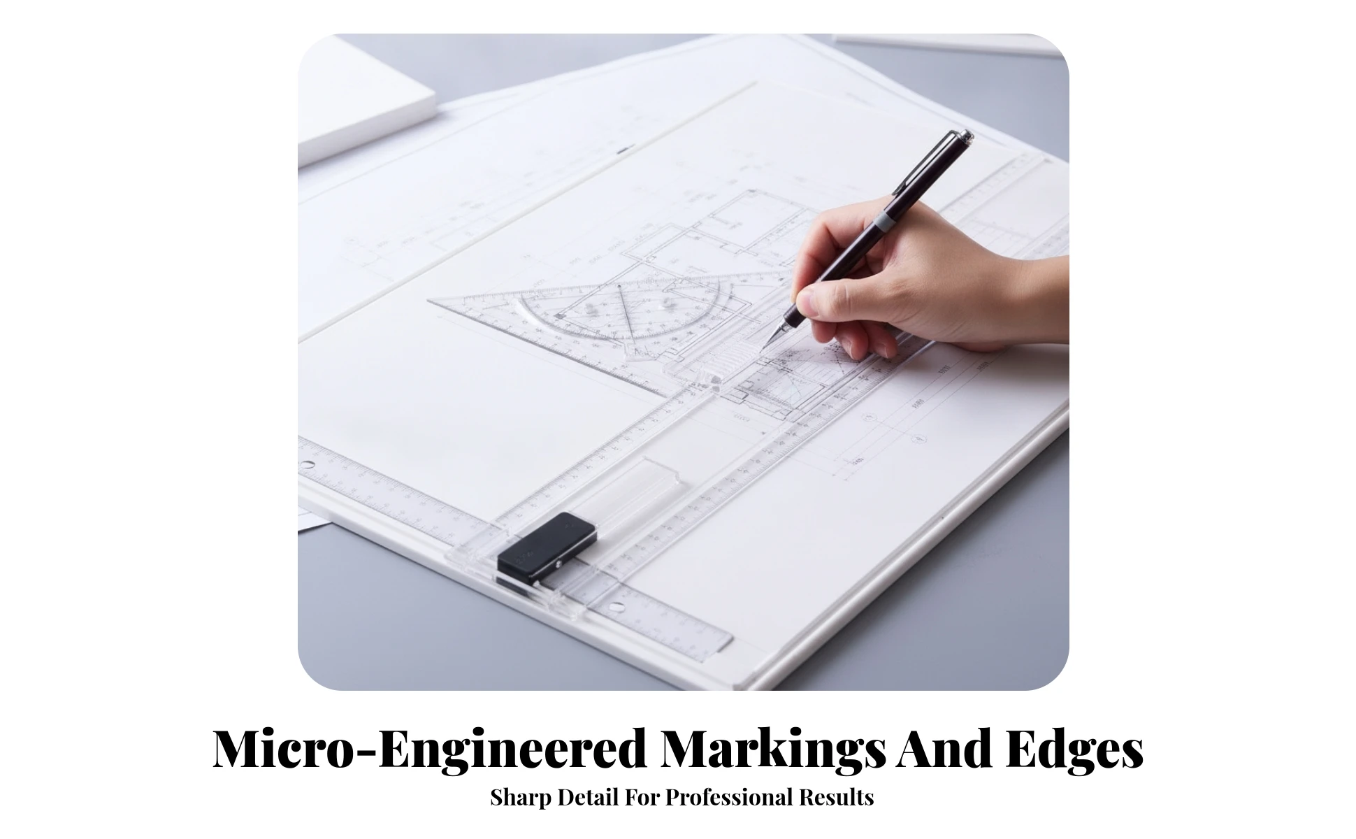 Drafting Board with Ruler Transparent Drawing Board with Protractor Multifunctional Accurate for Engineers, Engineering Drafting Board with Ruler Transparent Drawing Board with Protractor Multifunctional Accurate for Engineers, Engineering