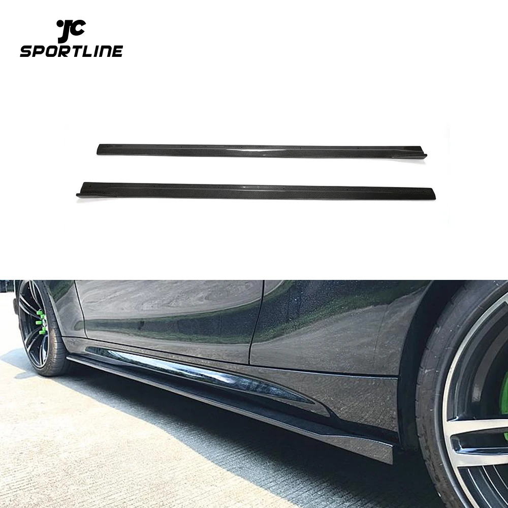 Carbon Fiber F87 M2C Side Skirts Winglet For BMW M2 Competition F87 M2 Coupe 2016-2020