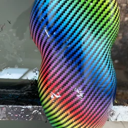 2M/6M/10M/20M Length Color Carbon Fibre Hydro Dipping 50CM Width Hydrographic Water Transfer Film H9601