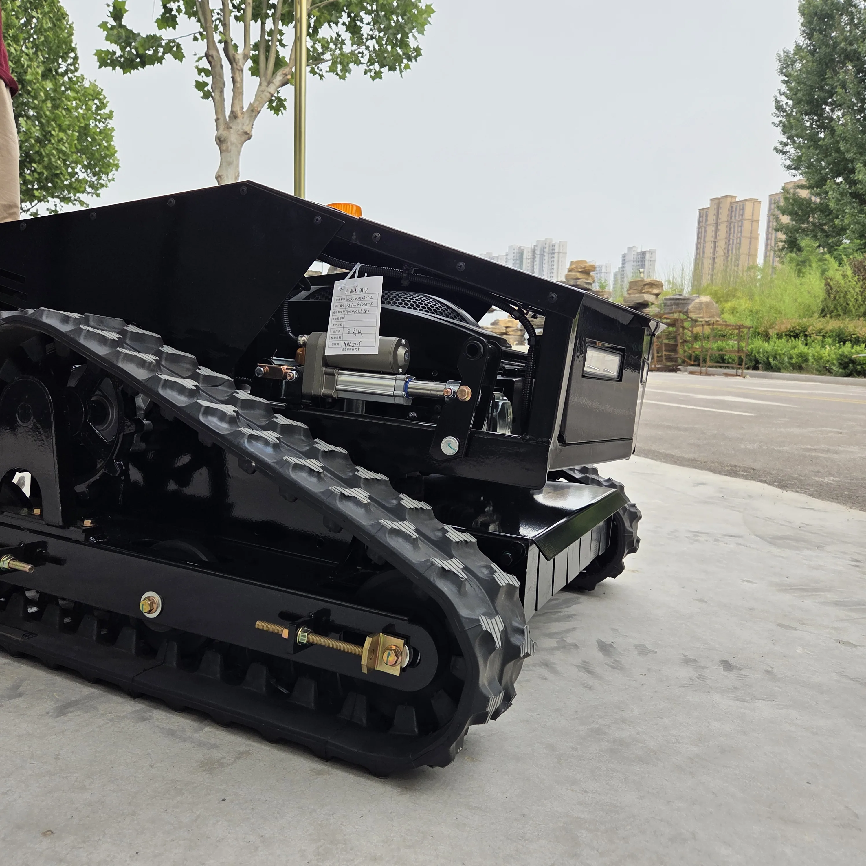 Flexible Orchard Weeding Robot: Remote-Controlled Precision, Intelligent Movement & Safe Slope Climbing