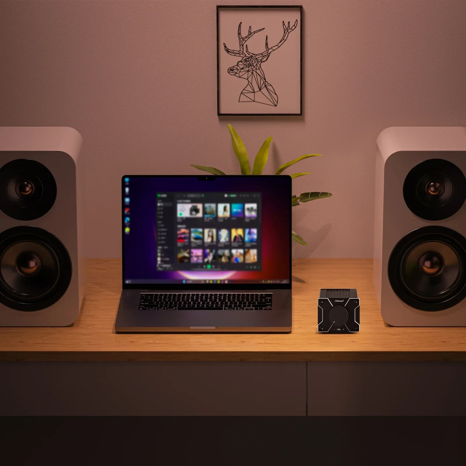 Nobsound 고정밀 패시브 프리앰프 볼륨 컨트롤러 HiFi 프리앰프는 전력 증폭기 또는 액티브 스피커와 일치합니다.