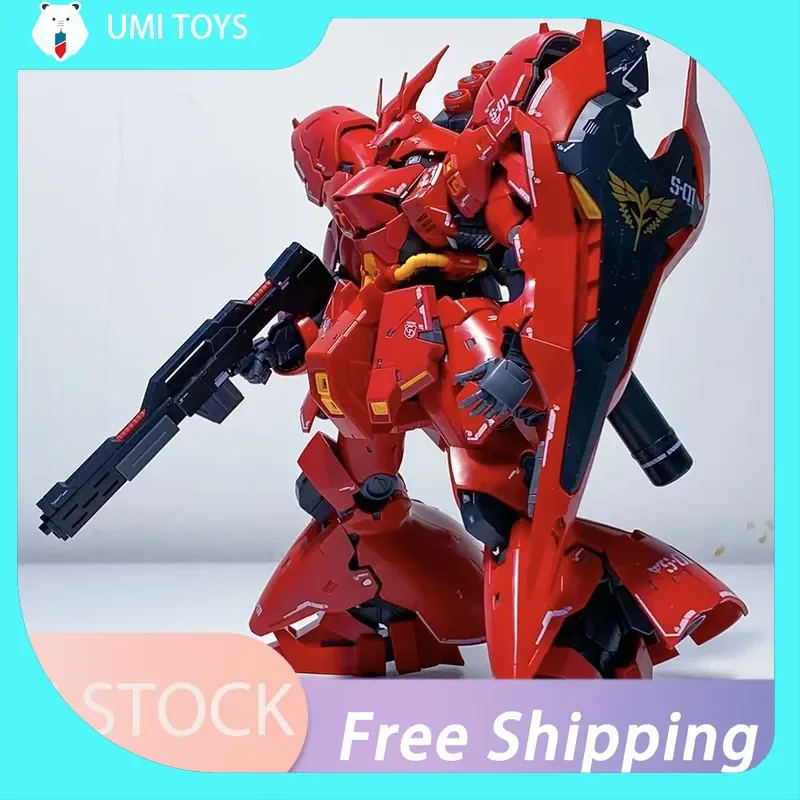 1/144 New Stap Mode Rg Sazabi Msn-04  Action Figurine Model Kit Action Figures Robot Figuine Plastic Model Kids Hobby Toys Gifts