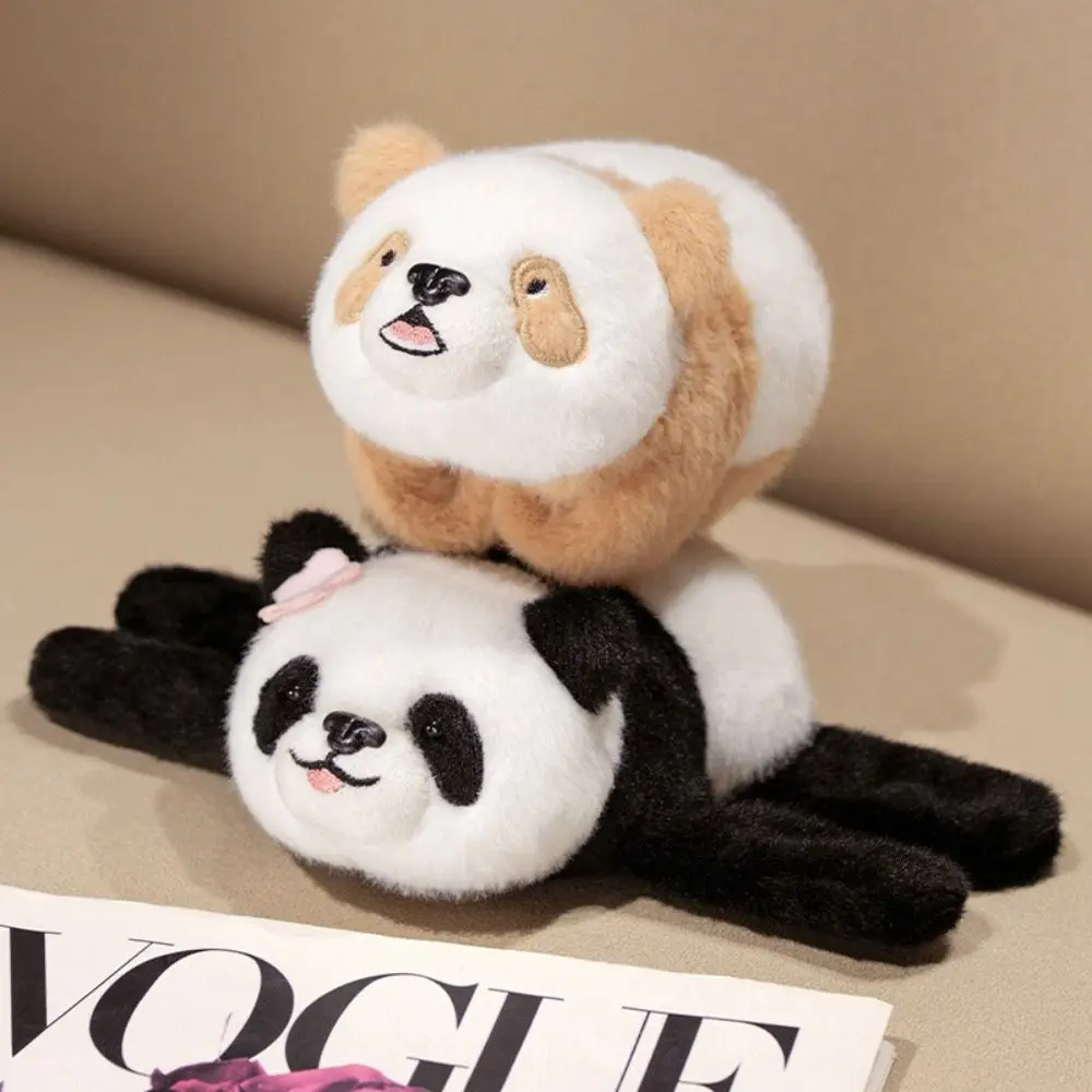 ตุ๊กตาน่ารัก Panda Plush สายรัดข้อมือจําลองสไตล์ข้อมือตุ๊กตา Plush Slap สร้อยข้อมือนุ่มตลก Pop แหวนตุ๊กตาของเล่นคริสต์มาสของเล่น