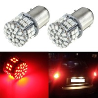 Auto Tail Stop Light Signal Strobe light Lamp Bulb 12V Red 1157 BAY15D 50SMD 1206 6000K LED Light Car Tail Stop Brake Turn 1SET