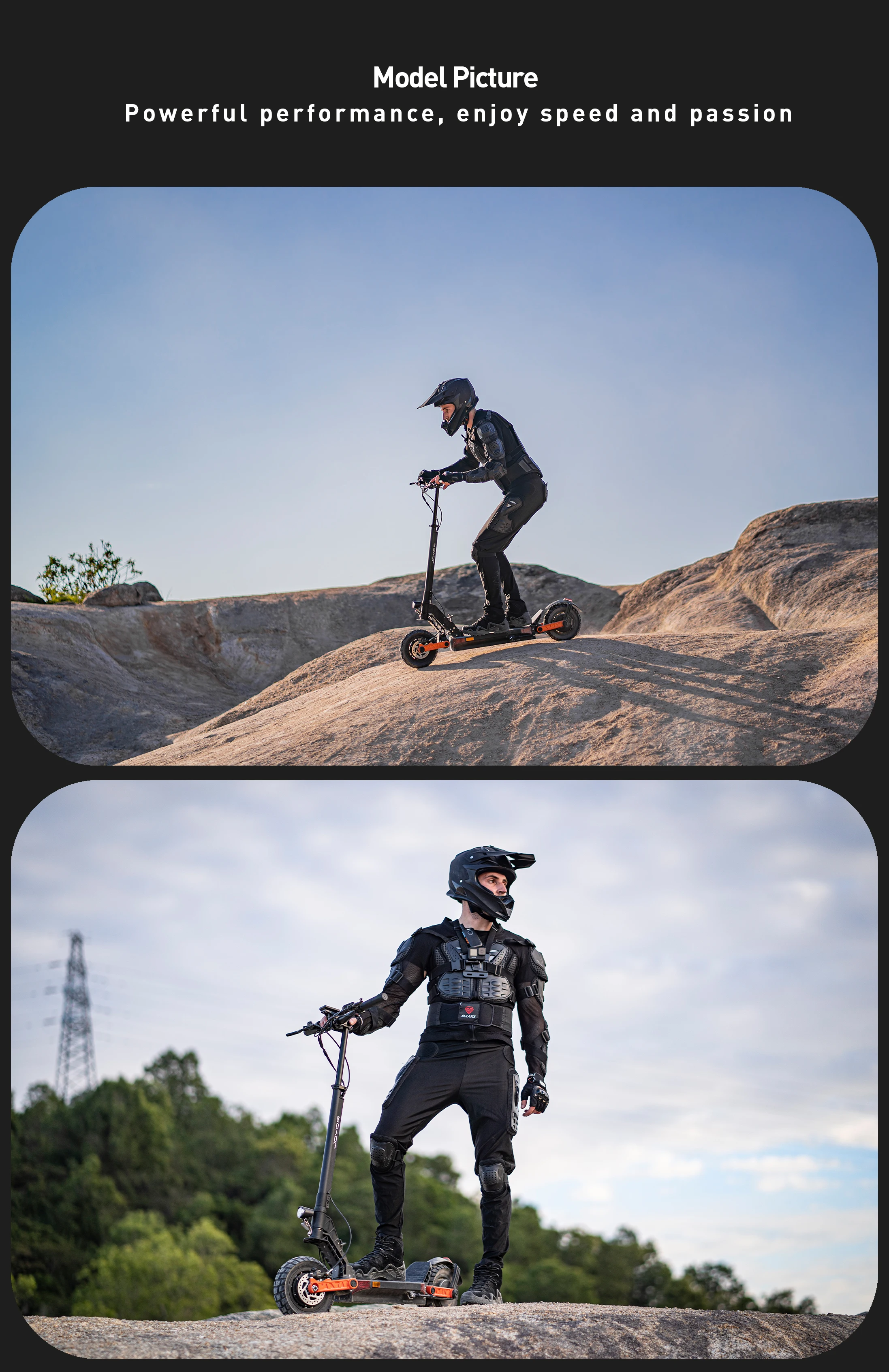 JOYOR S5-Z faltbarer E-Scooter für Erwachsene, 600 W Motor, 48 V, 13 Ah Batterie, 25 km/h Geschwindigkeit, 55 km Reichweite, 10 Zoll Reifen, Elektroroller – Detail 11