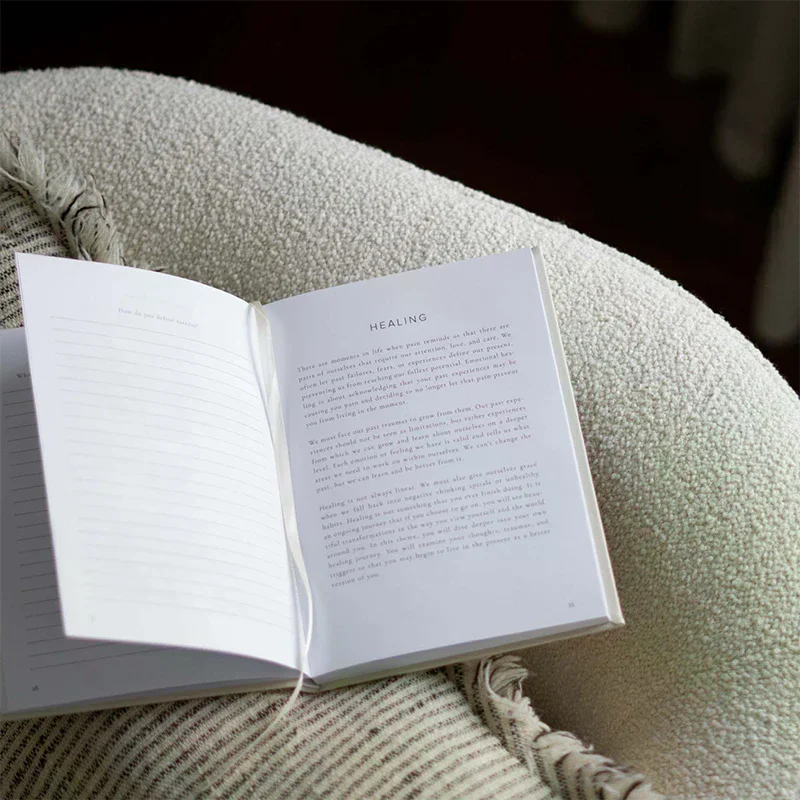 

Dig Deeper Journal - Guided Daily Journal With 180 Undated Prompts For Intention Healing Growth Gratitude