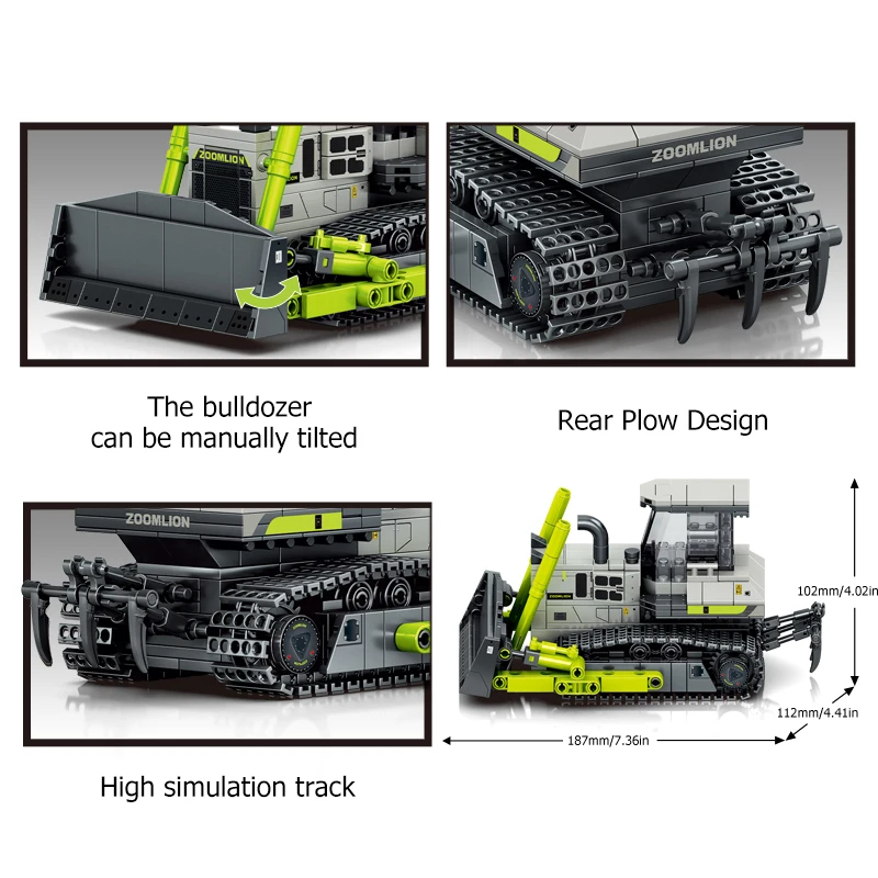 SEMBO City Engineering Vehicle Excavators Crane Bulldozers Concrete Mixer Truck Building Blocks Construction Bricks Toy For Boys