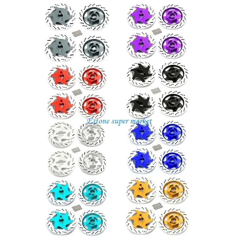 090B عجلة معدنية لـ Hub Brake Discreds Prakes Excensions for 1/10 RC