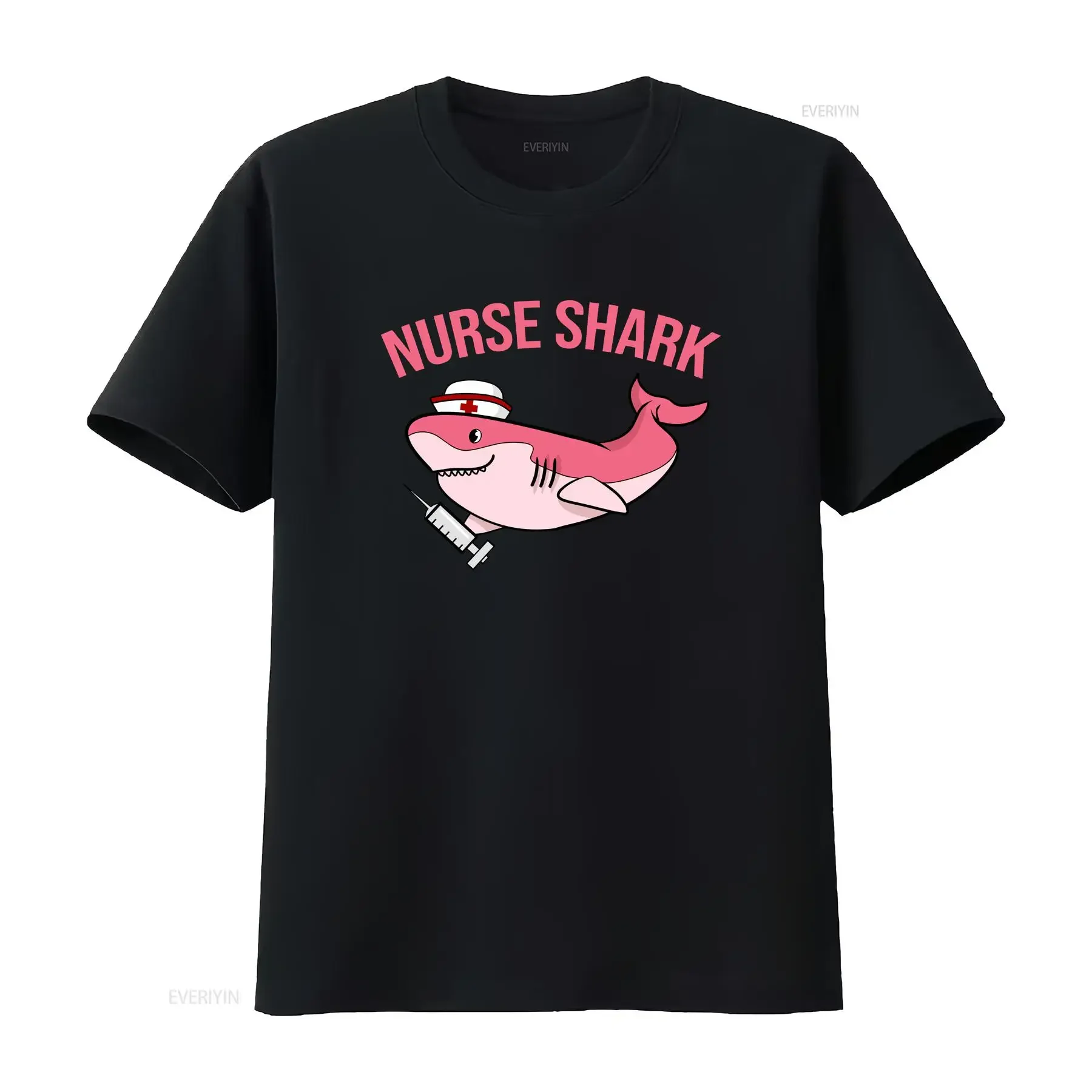 Pediatric T Shirt Child Life Specialist Nurse Shark School ER NICU Pediatrics vintage Washed homme Unisex designer clothes