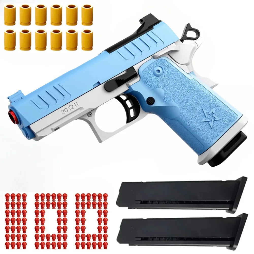 ปืนของเล่นยิงต่อเนื่อง รุ่น 2011/G17 แบบมีแรงดันลม ยิงกระสุนเปล่า สำหรับเล่นเกมยิงปืนกลางแจ้ง CS สำหรับเด็กผู้ชายและผู้ใหญ่