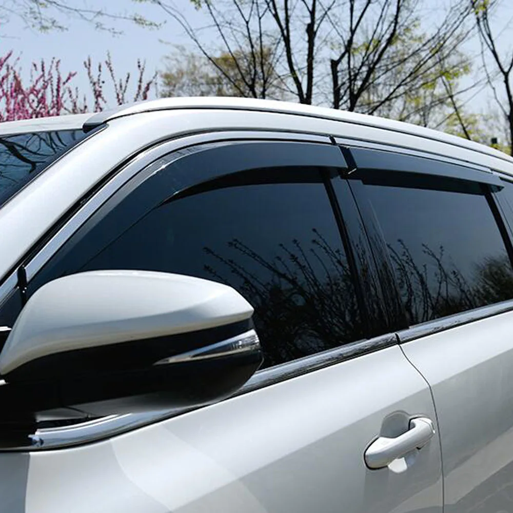 Window Visor Sun Shade Rain Guard For Lexus RX 200t 300 450h 2016 2017 2018 2019 2020 2021 Side Deflectors Car Accessories 4Pcs