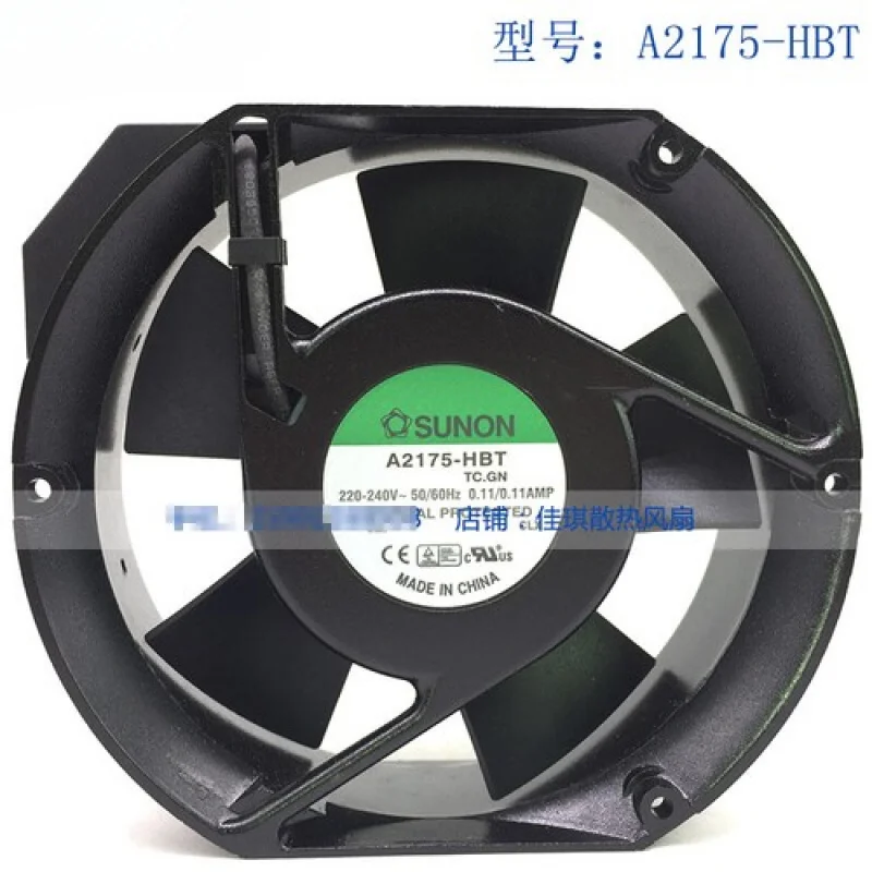 C     1pcs  for SUNON A2175-HBT.TC.GN 17251 220V cooling fan