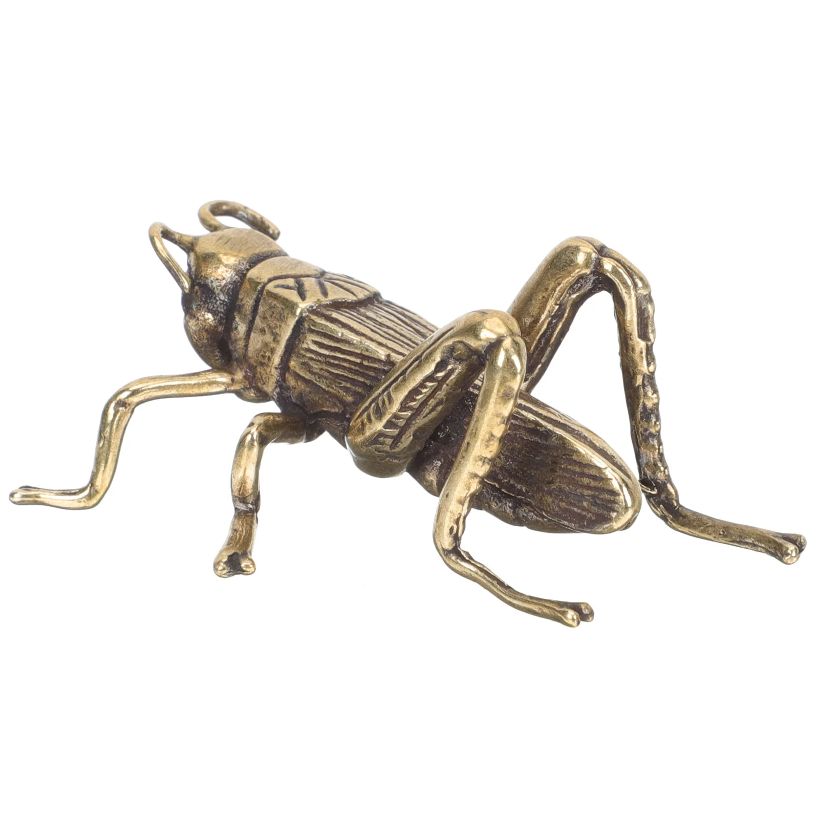 Cricket Ornaments Outdoor Decor Indoor Tabletop Brass Decorations Desktop Tea Ceremony Figurine Man