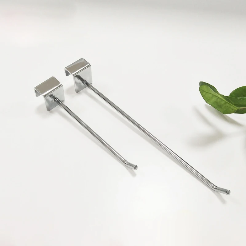 Custom.Oem Odm Slatwall عرض خطاف معدني عرض الأمن هوك هوك عرض البيع بالتجزئة