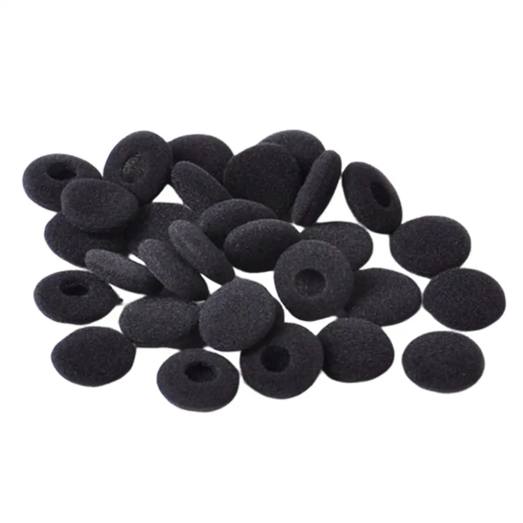 18 Foam earplugs Cushions Earphone Headphone Sponge Ear Pads