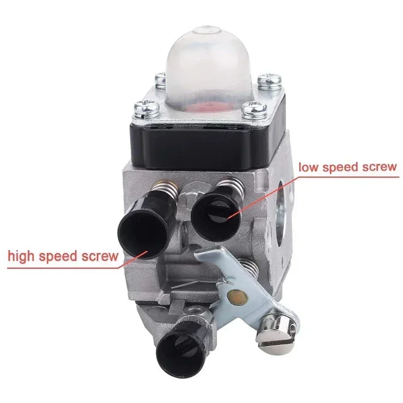 Imagem -03 - Carburador com Tampa do Filtro de ar Cortador de Escova Tune up Kits Fs85 Fs75 Fs80 fs 85 Km80 Km85 Fc75 String Trimmer