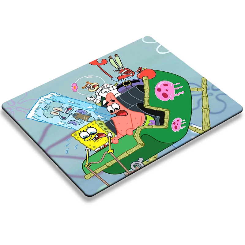 

Spongebobs Mouse Pad Gaming Laptops Deskmat Desk Protector Mousepad Gamer Keyboard Mat Pc Accessories Kawaii Anime Mause Pads