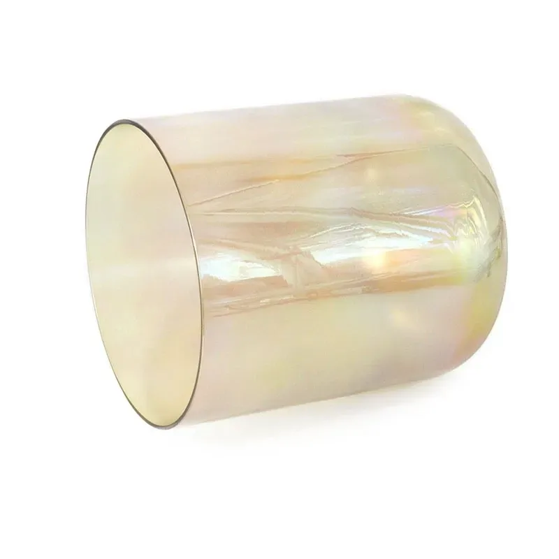 432Hz Crystal Singing Bowl Quartz Energy Cleansing Sound Bath with bag