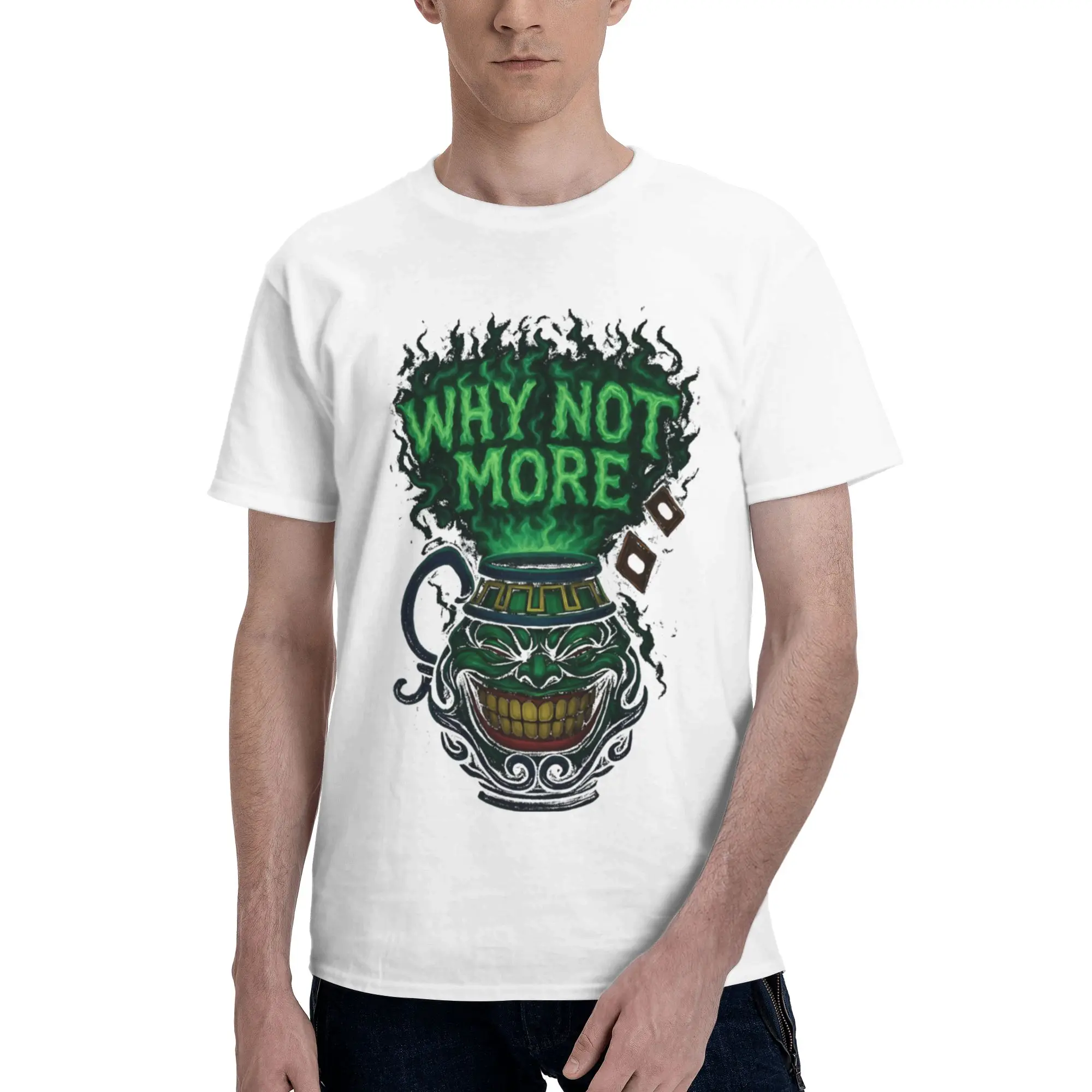 Pot Of Greed – t-shirt pour hommes, Yu Gi Oh, t-shirts amusants, manches courtes, col rond, 100% coton, vêtements nouvel arrivage