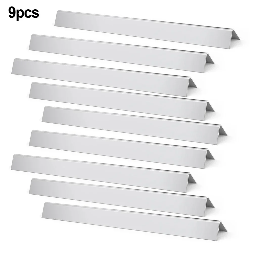 

9Pack Stainless Steel Flavor Bars For Weber For Summit 400 Series Grill 7121001 Oven Accessories BBQ & Grill Replacement Parts