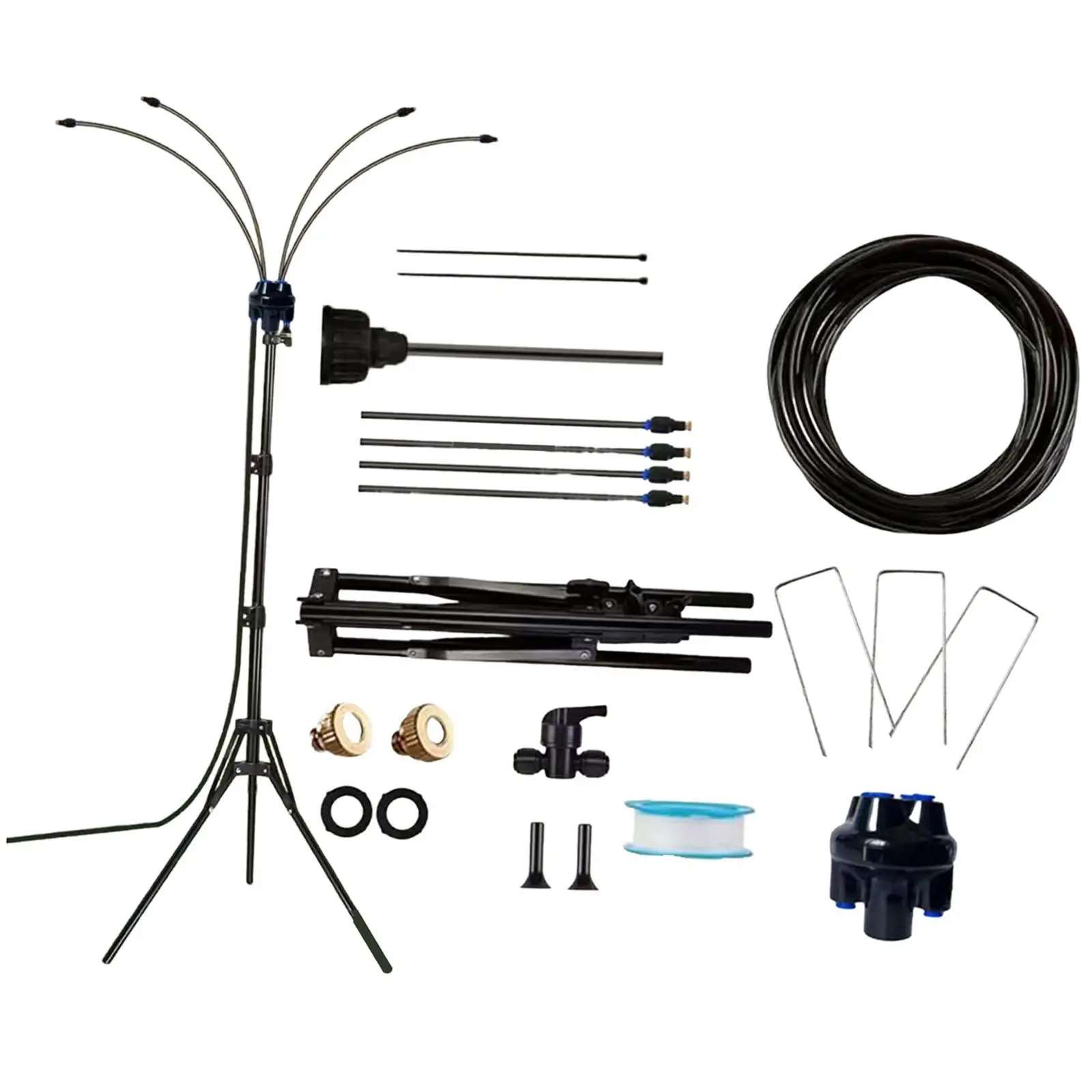 

Напольные распылители для уличных патио, профессиональные садовые оросители, портативная система туманообразования, спринклер для двора и сада