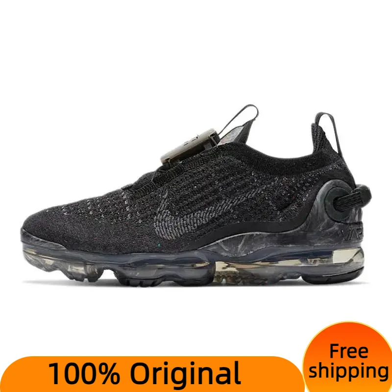 

Nike Air VaporMax 2020 Flyknit Black Dark Grey Women's Sneakers shoes CJ6741-003 With Original Box