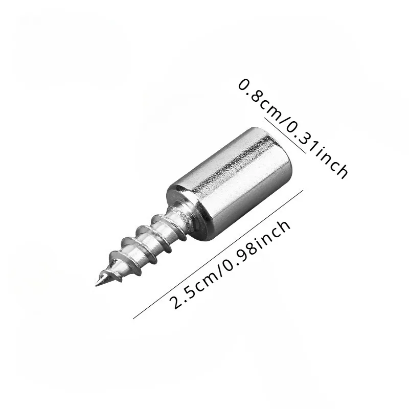 Integrated Self-tapping Screws Shelves Support Cabinet Body Fixing Support Partition Grain Support Nails