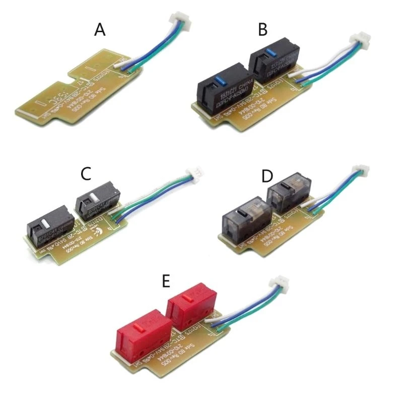 F3KE 1Set Mouse Repair Parts Mouse Micro Switch Side Buttons for G304