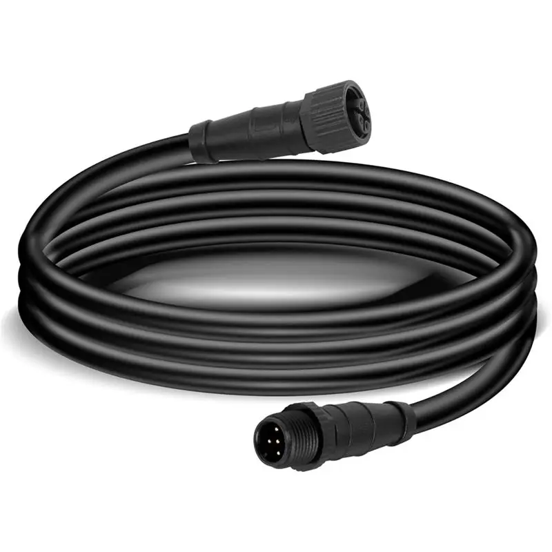 Cable de extensión o cable base NMEA 2000 (N2K) de 3 metros compatible con conector de 5 pines para redes Lowrance, Simrad, B&G y Navico.