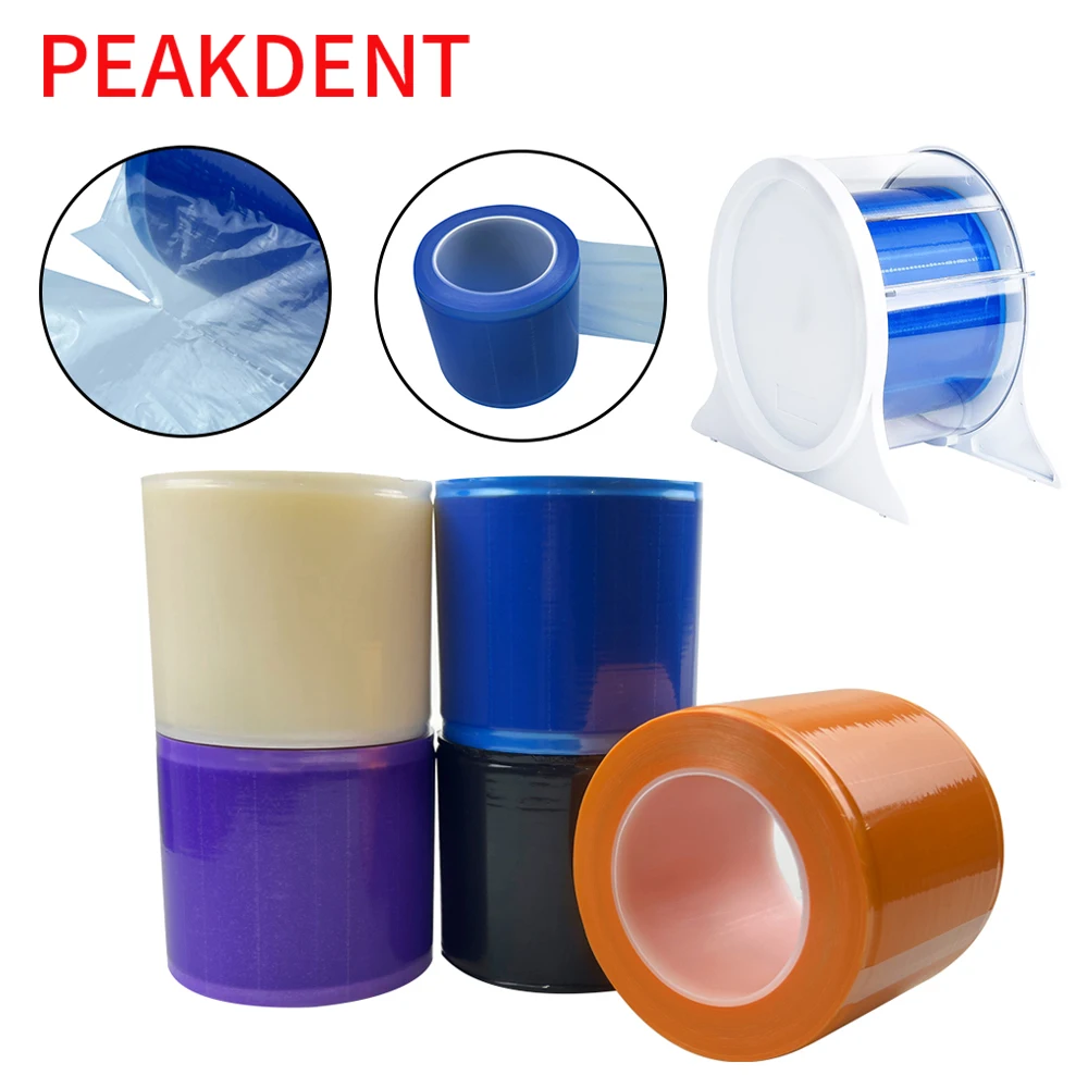 1200pcs/roll Dental Barrier Film Disposable Dental Protective Film Plastic Isolation Membrane Waterproof Tattoo Barrier Film